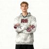 Men's Acid Wash Hooded Hoodie | Patch Embroidery + Rhinestones + Spray | Streetwear Manufacturer