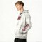Men's Acid Wash Hooded Hoodie | Patch Embroidery + Rhinestones + Spray | Streetwear Manufacturer