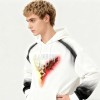 Men's Street DTG Hoodie | Spray + Rhinestone + DTG | Street Fashion | Clothing Manufacturer