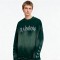 Green Destressed Hoodie Men | Spray Wash + Rhinestone + Distressed | Street Fashion | CustomClothing