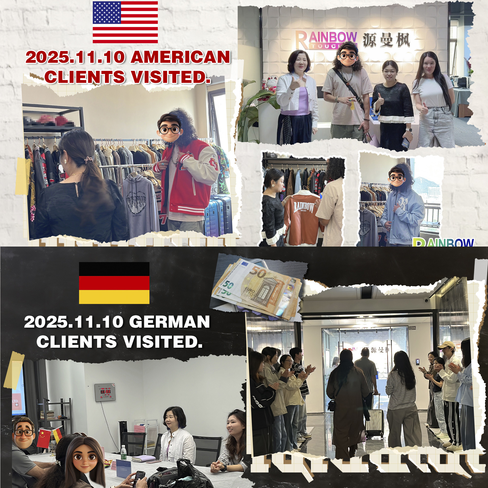 German and American Streetwear Clients Gather at RAINBOW, Ushering in a New Trend Era