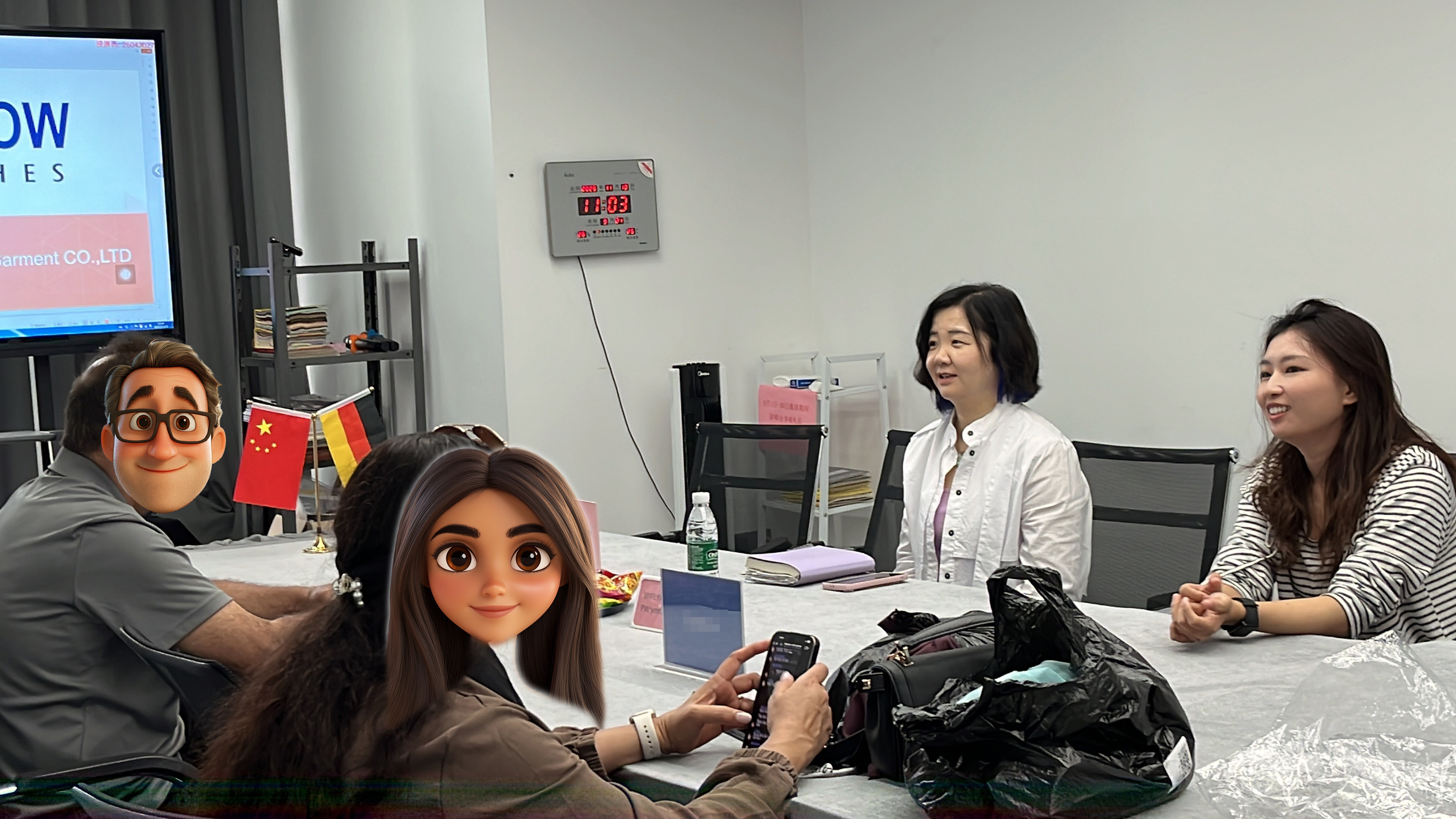 German Clients Visit