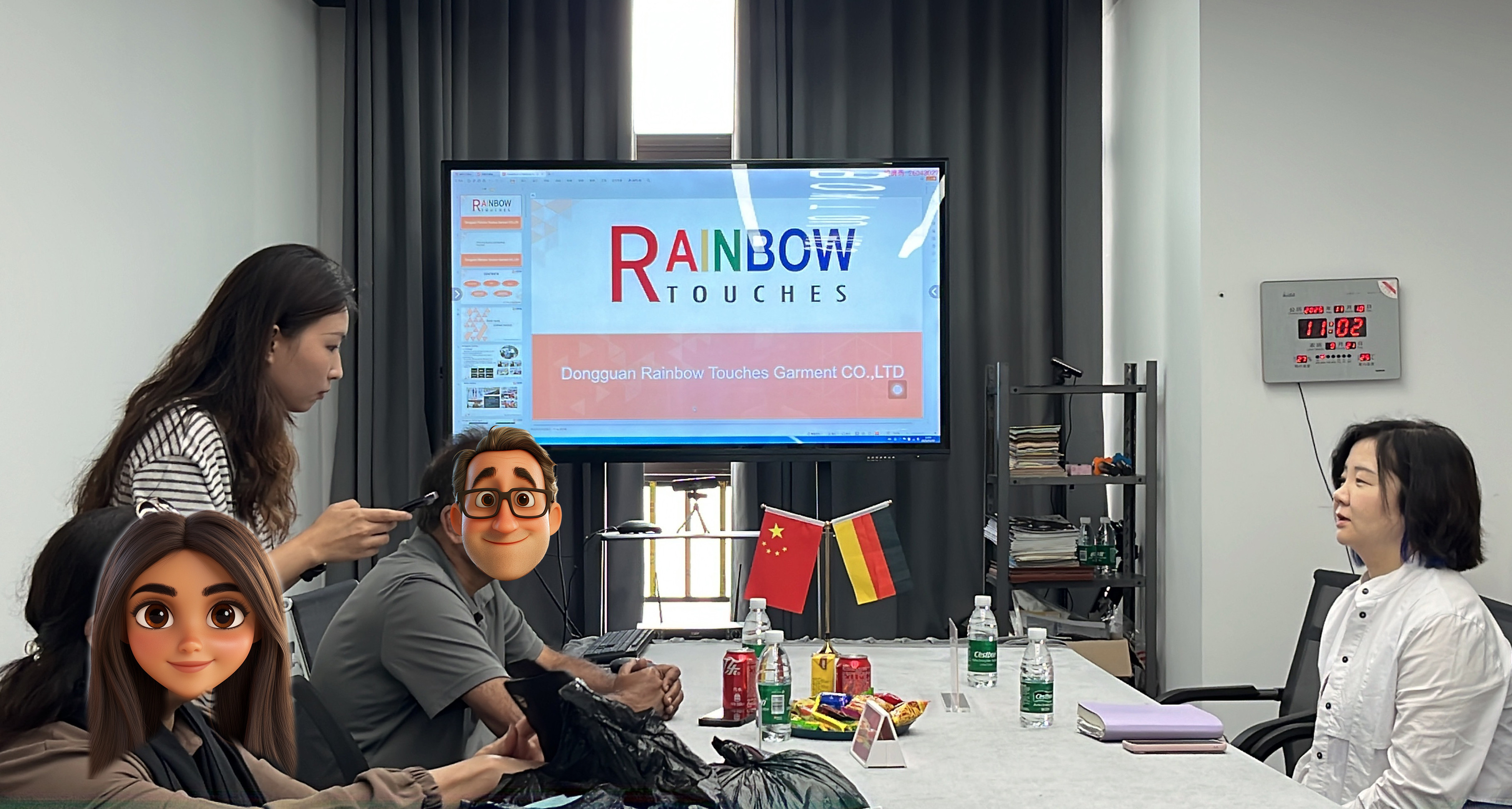 German Clients Visit