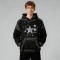 Starry Night Rhinestone Hoodie Men | 100% Cotton | Spray + Rhinestone | B2B Wholesale