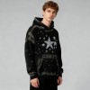 Starry Night Rhinestone Hoodie Men | 100% Cotton | Spray + Rhinestone | B2B Wholesale