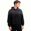 Men's Rhinestone Hooded Hoodie | Rhinestone + Spray | 100% Cotton | Streetwear B2B Custom Apparel