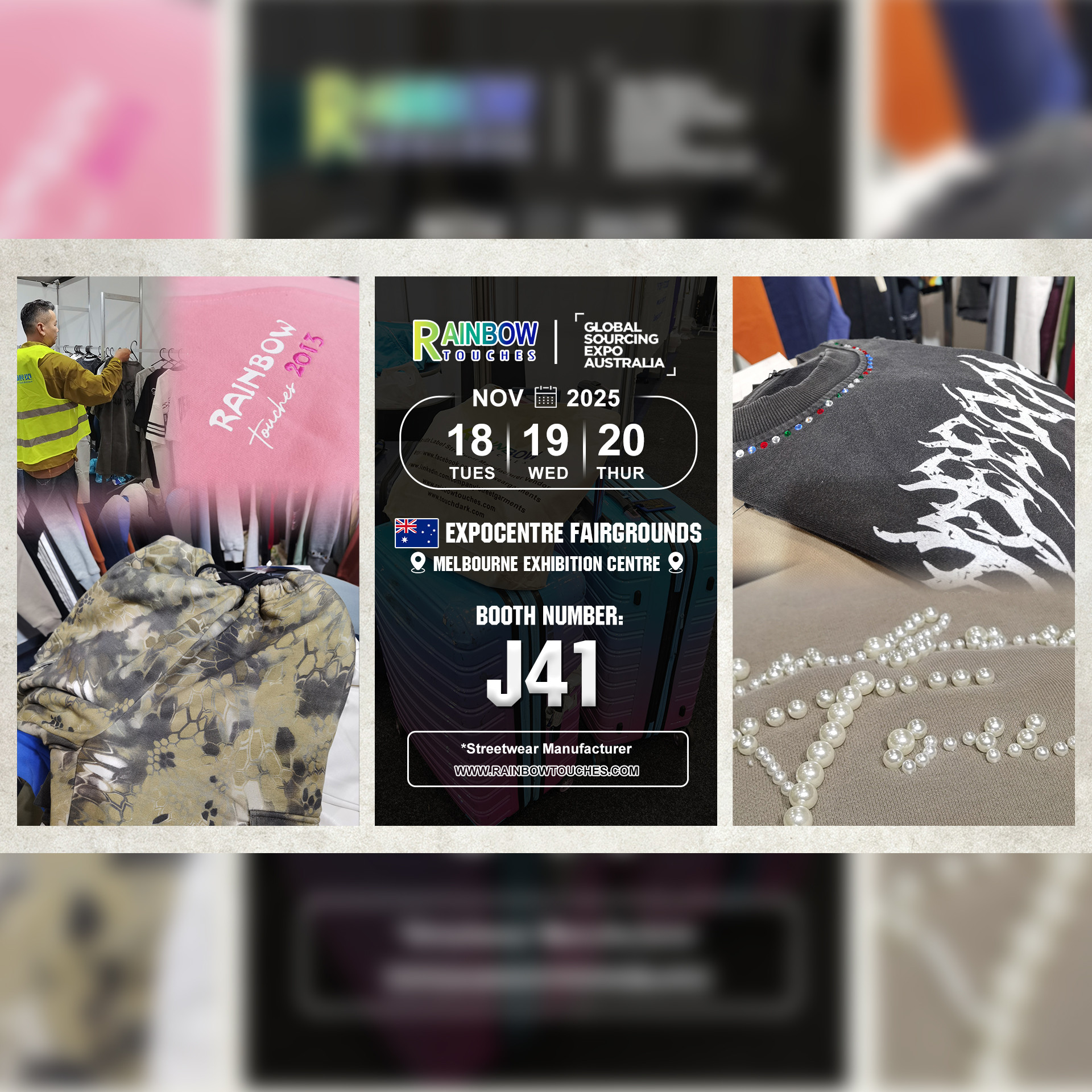 GLOBAL SOURCING EXPO AUSTRALIA: RAINBOW TOUCHES Shines in Melbourne