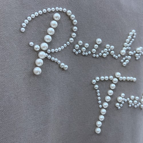 Custom Fleece Hoodie | Premium Cotton | Screen Print | Pearl Embellished | Brand Logo