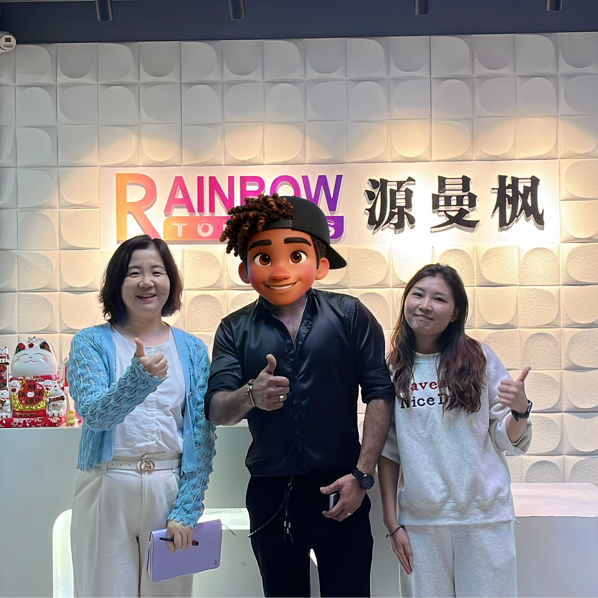 Trusted by Peers: British Luxury Brand Visits RAINBOW on Industry Referral