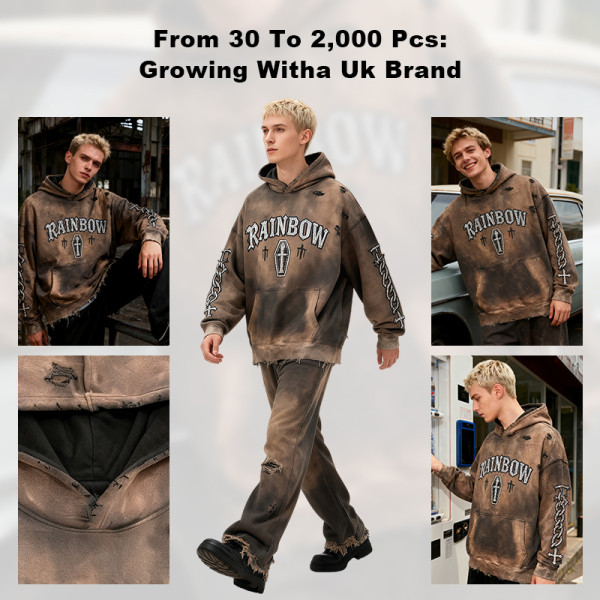 From 30 to 2,000 Pcs：Growing With a UK Brand