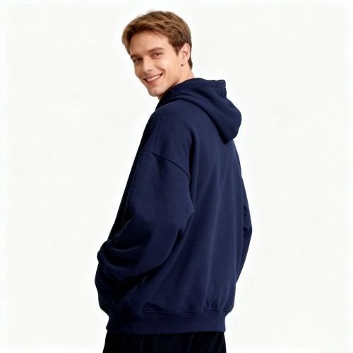 Oversized Hoodie | Boxy Fit | Cropped Style | Curved Pocket | Raglan Sleeves | Custom Streetwear Manufacturer