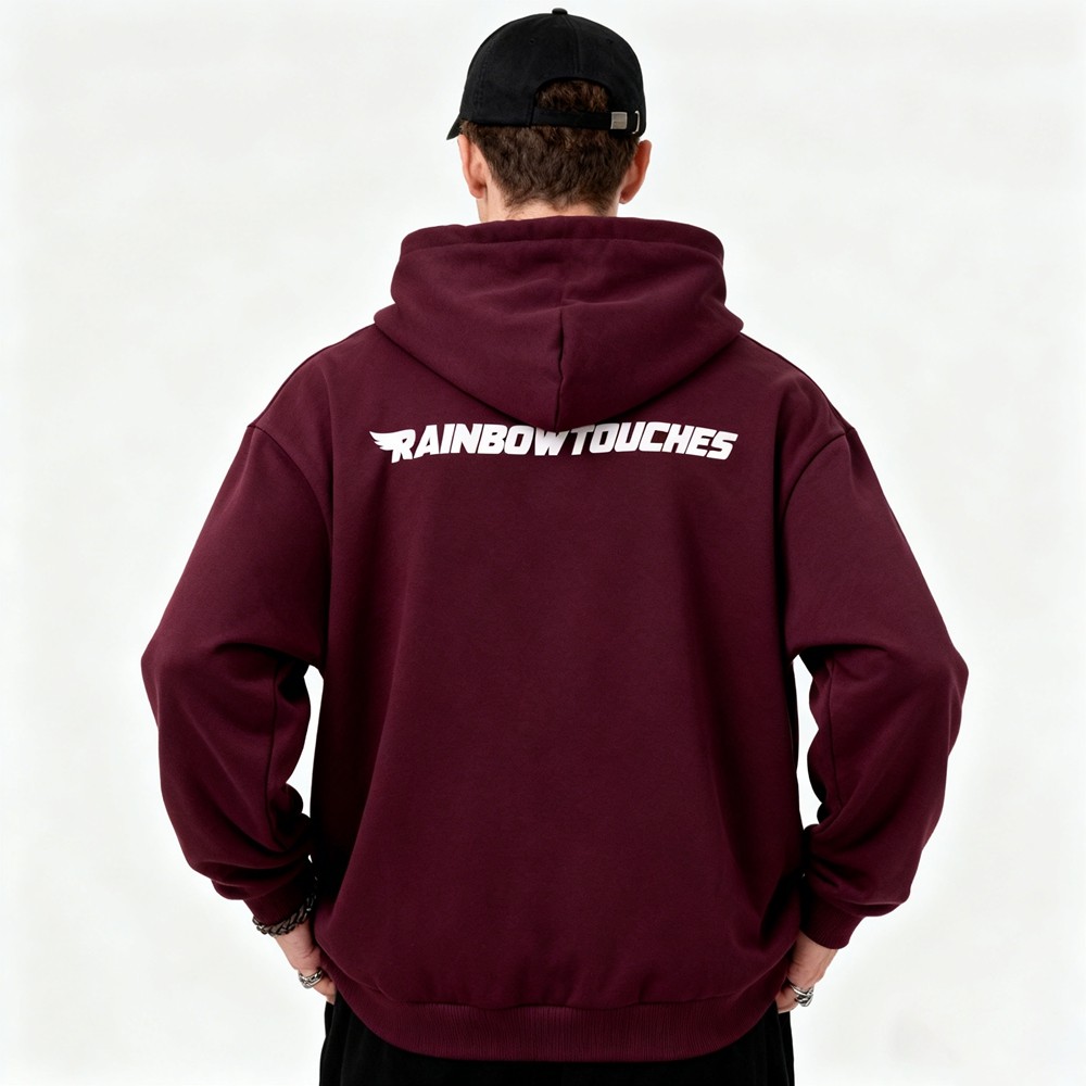 Silk Screen Print Hoodie