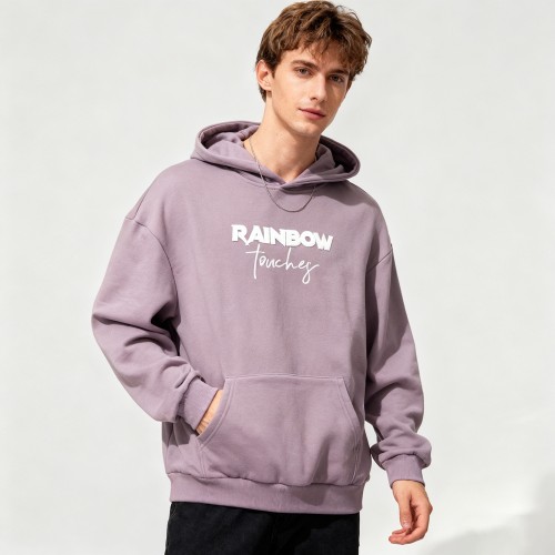 Custom Foam Print Hoodie | Silk Screen Streetwear Sweatshirt | OEM Streetwear