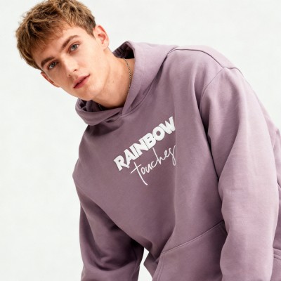 Custom Foam Print Hoodie | Silk Screen Streetwear Sweatshirt | OEM Streetwear