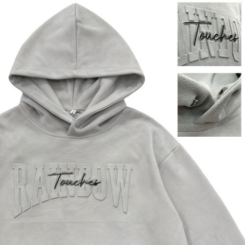 Embossed Hoodie | Silk Screen & Embossed Streetwear | Custom Clothing Manufacturer