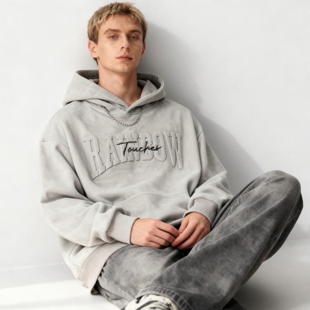 Custom Foam Print Hoodie