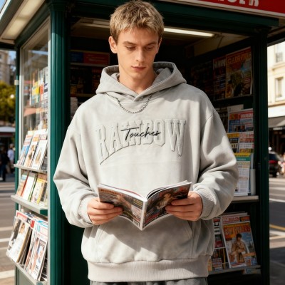 Embossed Hoodie | Silk Screen & Embossed Streetwear | Custom Clothing Manufacturer