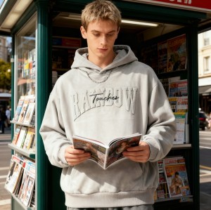 Embossed Hoodie | Silk Screen & Embossed Streetwear | Custom Clothing Manufacturer