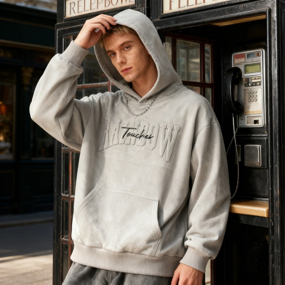 Custom Foam Print Hoodie