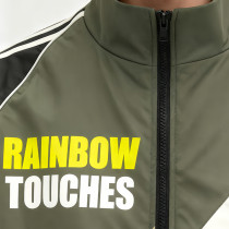 Men's Color-Block Tracksuit | Athletic Jacket & Pants Set | Custom Streetwear Manufacturer