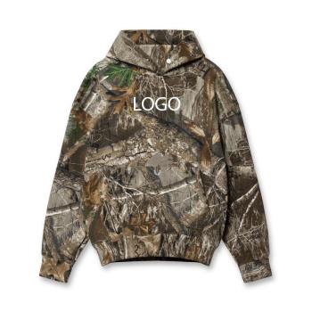Realtree Camo Hoodie | Snap Button | Pullover | Custom Streetwear Manufacturer