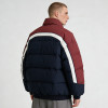 Men's Color Block Puffer Jacket | Stylish Quilted Winter Coat | Warm Padded Outerwear | Custom Streetwear Manufacturer