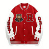 Custom Men's Fashion Jacket|Streetwear Varsity Jacket with Towel Embroidery| Custom Streetwear Manufacturer