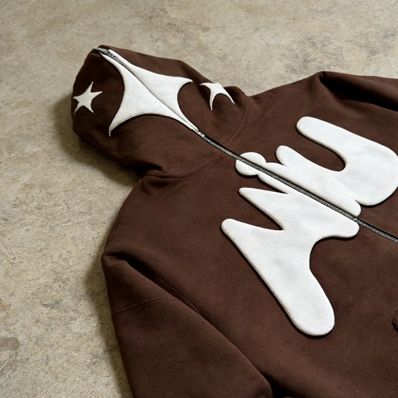 Custom Foam Print Hoodie