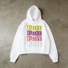 Multi-Color Puff Print Hoodie | Streetwear Pullover | Custom Clothing Manufacturer