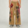Tie-Dye Patchwork Rhinestone Rivet Ripped Pants | Street Style Trousers | Custom Clothing Manufacturer