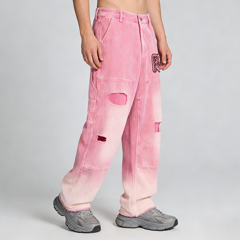 Oversized Ripped Pants