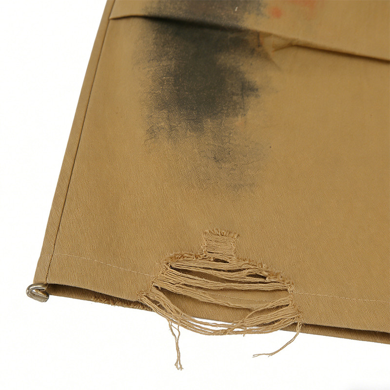 Tie-Dye Ripped Pants