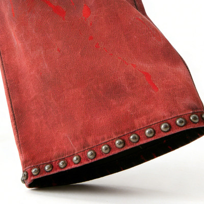 Ripped Jeans with Rhinestones & Splatter Paint | Distressed Pants | Custom Streetwear Manufacturer