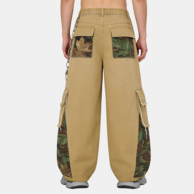 Patchwork Cargo Pants