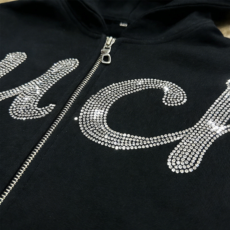 Rhinestone Hoodie