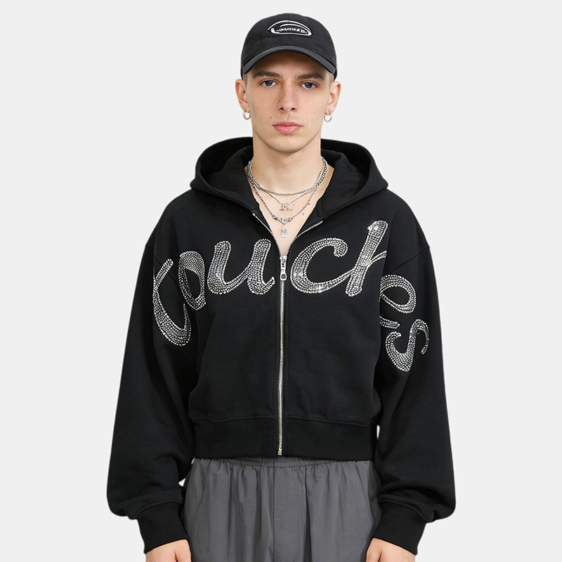 Rhinestone Hoodie
