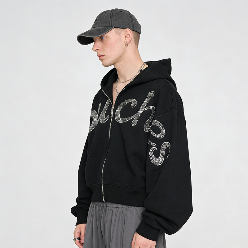 Rhinestone Hoodie