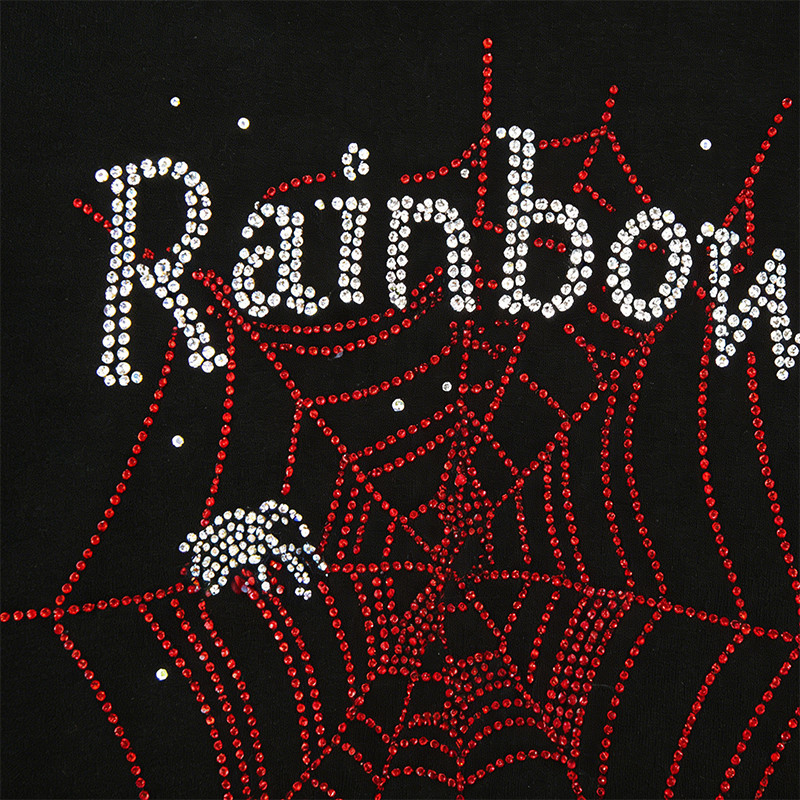 Rainbow Spider Web Hoodie