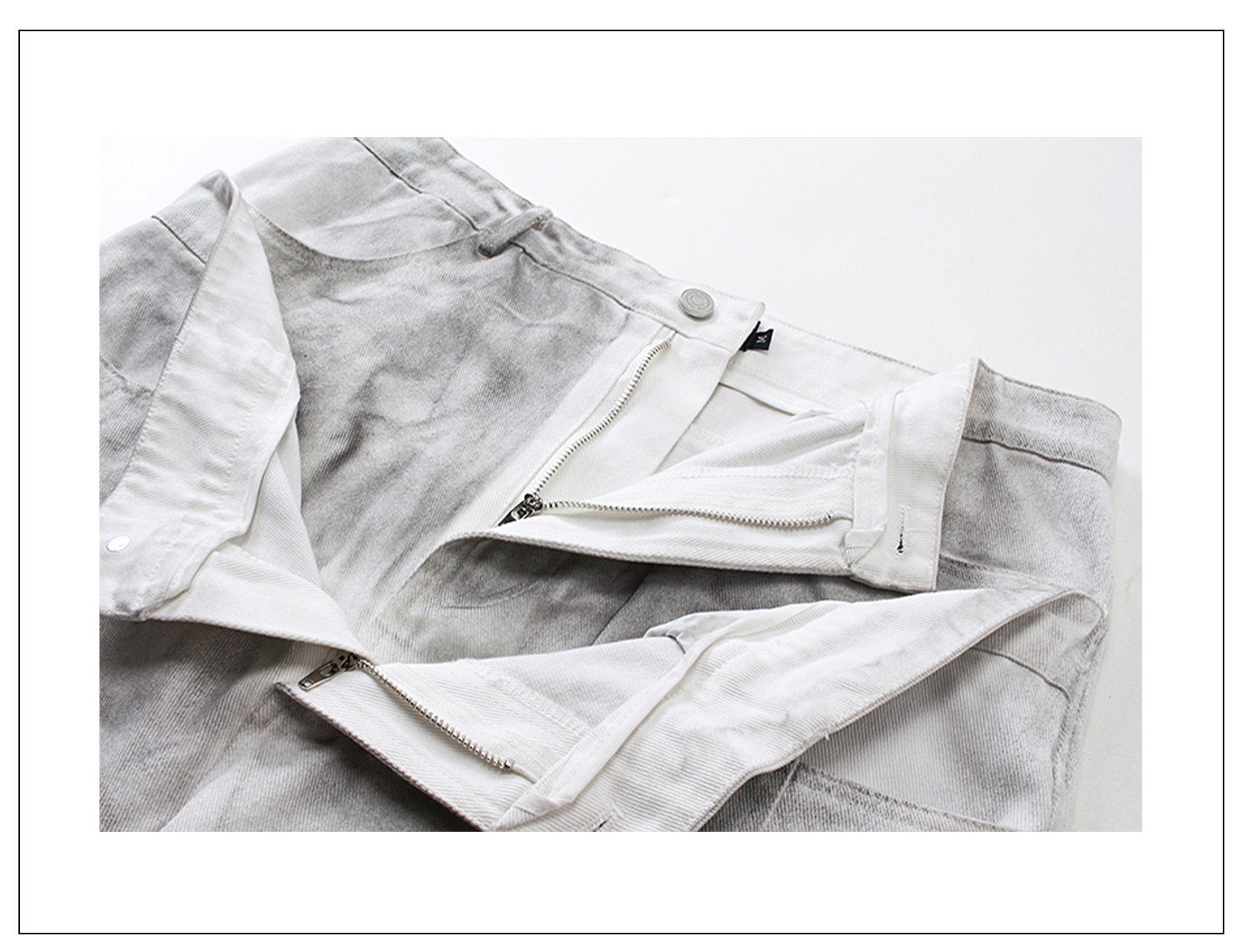 Double Waist Cargo Jeans