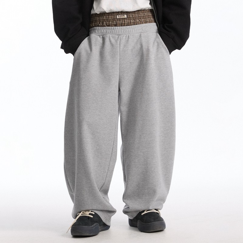 American vintage double waisted Pants