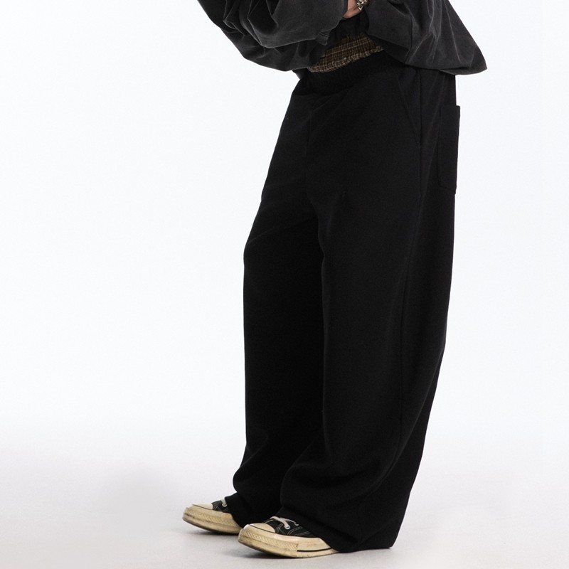 American vintage double waisted Pants