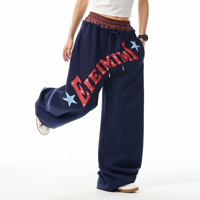 Letter Print Sweatpants
