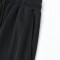Men's Black Wide-Leg Sweatpants | Double-Waist and Fray-Detail | Urban Streetwear | OEM Streetwear