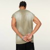 Wholesale Men's Vintage Washed Sleeveless Vest | Frayed Edges | Loose Fit | OEM Streetwear