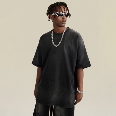 Sun Faded Gradient Oversize T-shirt | Washed | Pure Cotton and Oversized Fit | Custom Streetwear