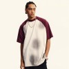 Distressed Vintage Color-Block T-shirt | Distressed Effect and Raglan Sleeves | Custom Streetwear
