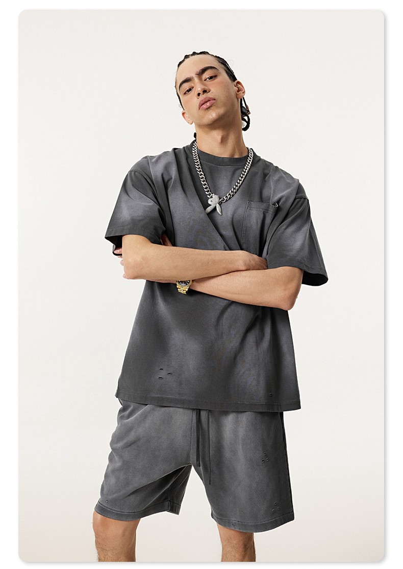 American Trendy Sun Faded Tee