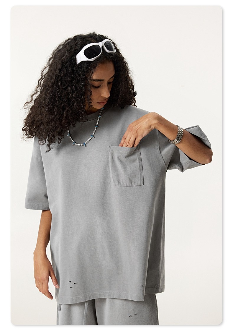 American Trendy Sun Faded Tee