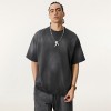 Vintage Sun Faded Oversized T shirt | Pure Cotton and Raw Edge | Summer Street Style | OEM Streetwear