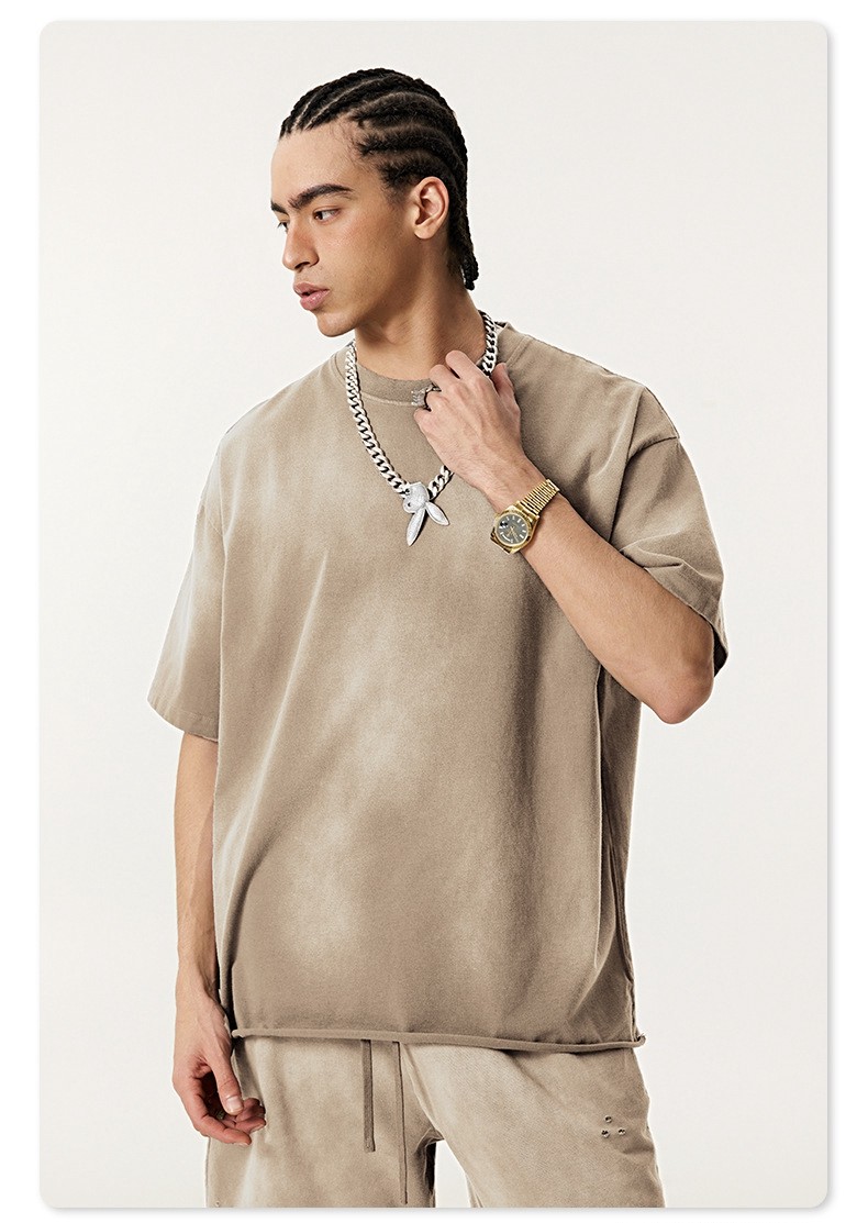 Vintage Sun Faded Oversized T shirt